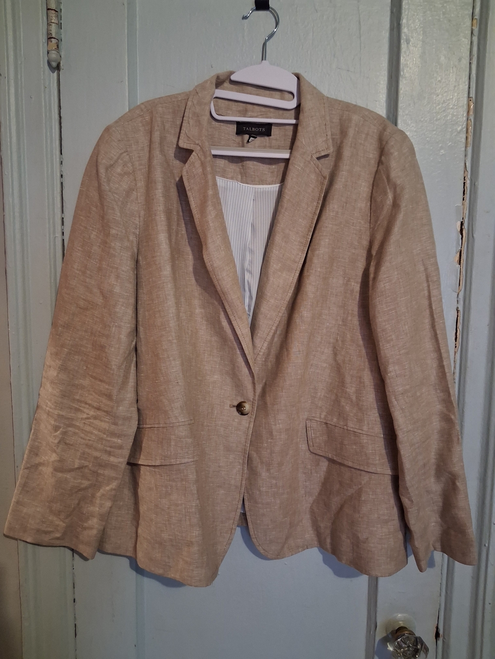 Talbots Women's Linen Blazer